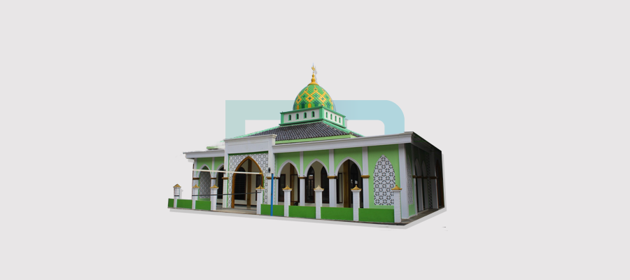 مسجد 360 متر مربع